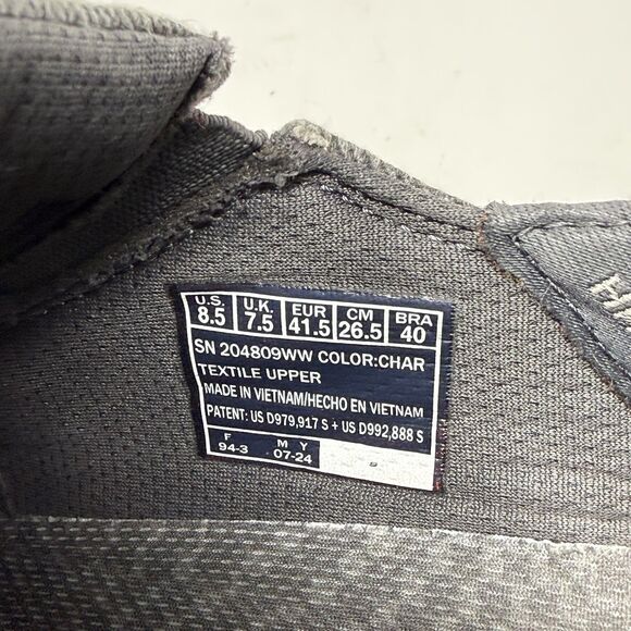 Skechers Respected Holmgren Shoes Mens 8.5 Extra Wide Gray Easy On Slip Ins main image 13